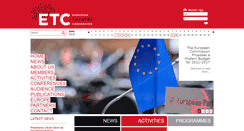 Desktop Screenshot of etc-cte.org